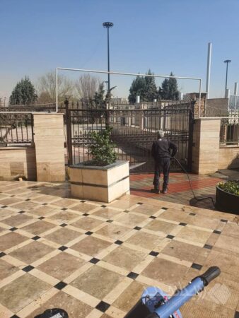 اجرای طرح استقبال از بهار در ساختمان‌های اداری نواحی ۲ و ۳ منطقه ۱۹