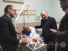 مدیرعامل بیمه دی به دیدار جانبازان مرکز امام علی (ع) ساری رفت