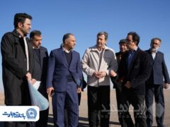 بازدید مدیرعامل بانک تجارت به‌عنوان نماینده وزیر اقتصاد از پروژه‌های زیربنایی اصفهان