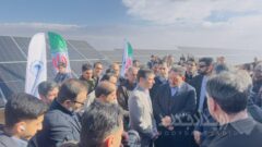 افتتاح نیروگاه ۱۰۰ مگاواتی فروغ کویر چادرملو با حضور وزیر صمت