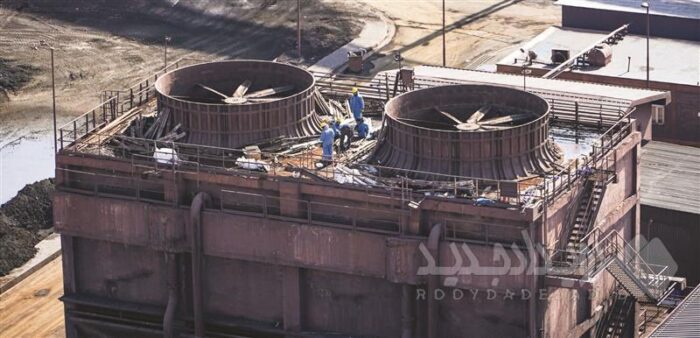 اجرای موفق تعمیرات اساسی واحد احیا مستقیم شرکت فولاد سفیددشت
