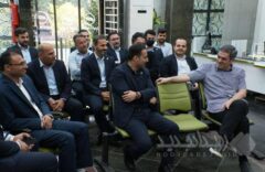 بازدید رئیس کل بیمه مرکزی از شعبه ممتاز بوشهر بیمه البرز
