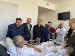 مدیرعامل بیمه آسیا از مجروحان و مصدومان جنگ عیادت و از خدمات کادر درمان قدردانی کرد