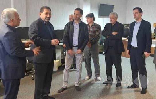 بازدید راهبردی وزیر صمت از ستاد ۱۲۴ در محل پدافند غیرعامل