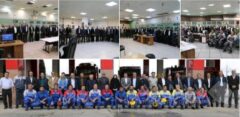 دیدار مدیر عامل و دیگر مدیران شرکت پتروشیمی شیراز با کارکنان در آغاز سال جدید