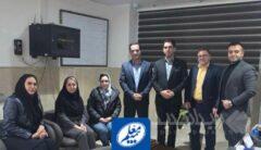 ارزیابی عملکرد شعب استان مازندران بیمه معلم توسط معاون فنی بیمه‌های زندگی