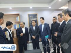 معاونت استان‌ها و شبکه فروش و مدیریت امور برنامه‌ریزی عملیاتی مقصد بازدید سرزده مدیرعامل بانک تجارت