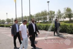 توسط مدیران شهری منطقه۹؛نظارت بر آماده سازی مسیر مراسم جشن امام رضایی ها