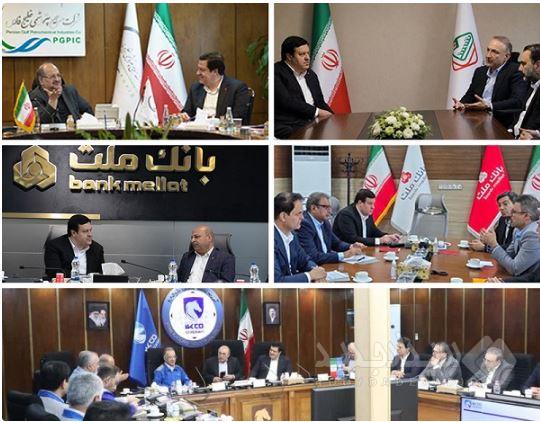 دیدار مدیرعامل بانک ملت با مدیران ۱۰ مجموعه بزرگ تولیدی و صنعتی کشور با هدف حمایت از تولید و اشتغال