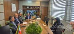 دیدار معاون شعب و توسعه بازار بانک سرمایه با مدیر آموزش و پرورش منطقه ۸ تهران