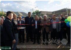 زمین فوتبال دهستان ارسی به بهره‌ برداری رسید