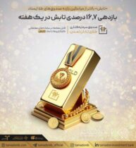 «تابش» بالاتر از میانگین بازده صندوق‌های طلا ایستاد؛ بازدهی ۱۶٫۷ درصدی تابش در یک هفته