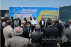 بازدید اعضای اجلاس نقش آفرینی اتاق‌های بازرگانی کشور از بندر کاسپین