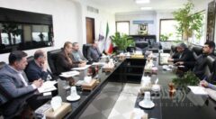 نشست مشترک عضو کمیسیون عمران مجلس و سرپرست ایزیپو برای رفع موانع زیرساختی شهرک‌های صنعتی