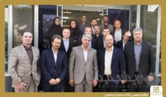 بازدید معاون مهندسی و پشتیبانی بانک صنعت و معدن از مدیریت‌های استانی گلستان و سمنان