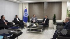 نشست مشترک بیمه تجارت‌نو و مدیریت شعب جنوب تهران بانک تجارت برگزار شد