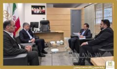بازدید معاون مهندسی و پشتیبانی بانک صنعت و معدن از مدیریت‌ استانی سیستان و بلوچستان