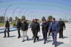 زیرساخت‌های منطقه ۹ جهت برگزاری مراسم تشییع پیکر مطهر آقای شهید ایران بررسی شد