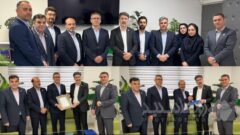 تودیع و معارفه در بیمه البرز؛ محمدرضا توکلی سکان دار مدیریت امور شعب شد
