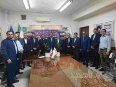 برگزاری مراسم تودیع و معارفه مدیر حراست مجتمع سنگ آهن جلال‌آباد زرند