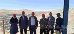 بازدید مدیران حوزه حسابرسی و ارزیابی عملکرد ایمپاسکو از مجتمع انگوران