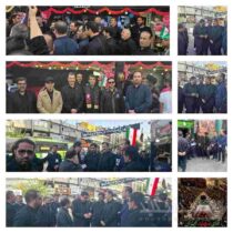 حضور مدیران ارشد معدن و صنایع معدنی ایران در مراسم بدرقه آقای شهید ایران