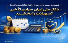تمهیدات جدید برای جبران آثار اختلال سامانه‌ها