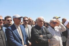 با ریل ذوب آهن اصفهان، ریل‌گذاری راه‌آهن سبزوار آغاز شد