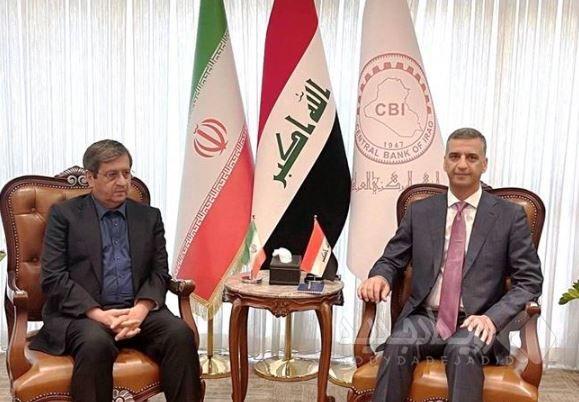 تأکید همتی بر پیگیری مطالبات از دولت عراق و استفاده از منابع بانک مرکزی در سیستم بانکی این کشور