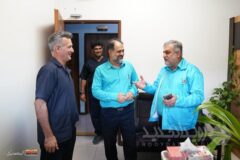 تجلیل از پزشک و کادر درمان فولاد کاوه