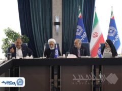 چهاردهمین جلسه کمیسیون حقوقی و قضایی هیأت دولت به میزبانی بانک تجارت برگزار شد
