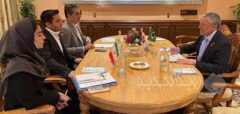 دیدار مدیران کل روابط بین‌الملل بانک‌های مرکزی ایران و برزیل در حاشیه اجلاس بریکس