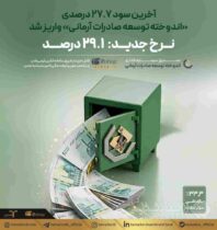 آخرین سود ۲۷.۷ درصدی «اندوخته توسعه صادرات آرمانی» واریز شد؛ نرخ جدید ۲۹.۱ درصد