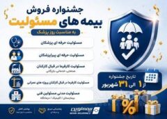 آغاز جشنواره فروش ویژه بیمه‌های مسئولیت نوین