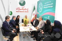 حضور مدیرکل ارتباطات و فناوری اطلاعات استان‌ تهران در غرفه پست بانک ایران در نمایشگاه الکامپ