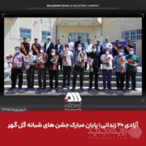 آزادی ۲۰ زندانی؛ پایان مبارک جشن های شبانه گل گهر