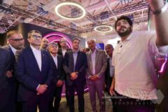 بازدید مدیرعامل شرکت مخابرات ایران و مدیر مخابرات منطقه تهران از غرفه رایتل در الکامپ ۲۹