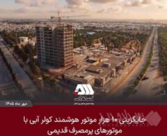 ۱۰ هزار موتور هوشمند کولر آبی جایگزین موتورهای پرمصرف قدیمی می شود
