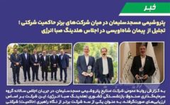 پتروشیمی مسجدسلیمان در میان شرکت‌های برتر حاکمیت شرکتی ؛ تجلیل از پیمان شاه‌اویسی در اجلاس هلدینگ صبا انرژی