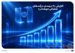 افزایش ۷۰ درصدی درآمدهای عملیاتی «وبصادر»
