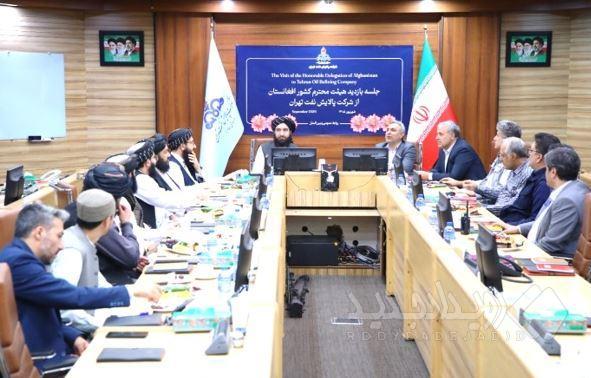 بازدید رئیس عمومی شرکت های دولتی افغانستان از شرکت پالایش نفت تهران