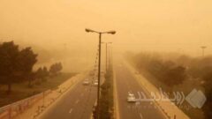 هشدار نارنجی هواشناسی درباره وزش باد شدید و احتمال خیزش گردوخاک
