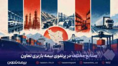صنایع مختلف در پرتفوی بیمه باربری تعاون