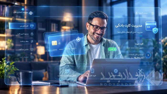 خدمات بانکداری اینترنتی مؤسسه اعتباری ملل در دسترس مشتریان
