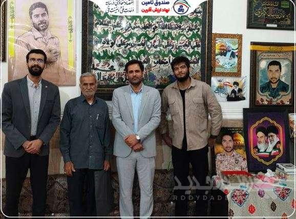 تجلیل و تکریم مقام رفیع خانواده شهدای مدافع حرم