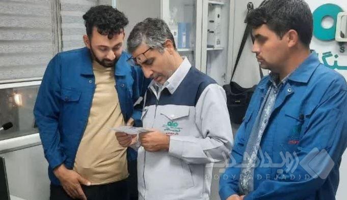بازدید شبانه علی رسولیان از خطوط تولید و واحد حمل‌ونقل