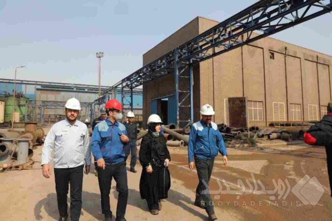 بازدید معاون توسعه سرمایه های انسانی فولاد سنگان و تأکید بر تقویت هم‌افزایی سازمانی