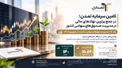 تامین سرمایه تمدن؛ در جمع برترین نهادهای مالی در مدیریت صندوق‌های سهامی کشور / رشد ۱۵ درصدی صندوق‌های سهامی «تمدن» در شهریور ۱۴۰۵