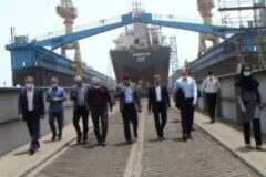 بازدید اعضای صندوق توسعه صنایع دریایی از بزرگترین مجتمع کشتی سازی کشور