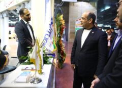 بازدید مدیران ارشد بانک ملی ایران از غرفه بانک در بیستمین نمایشگاه بین‌المللی “ایران متافو”